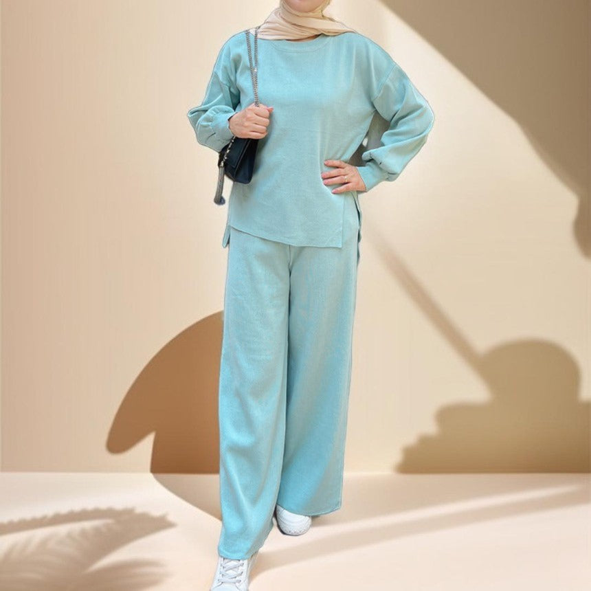 2-Piece Knitted Sweater Set - Try Modest Limited