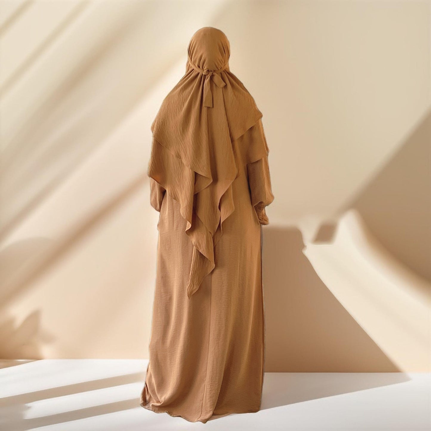 2 PC Umrah abaya/Prayer dress with khimar - Try Modest Limited 
