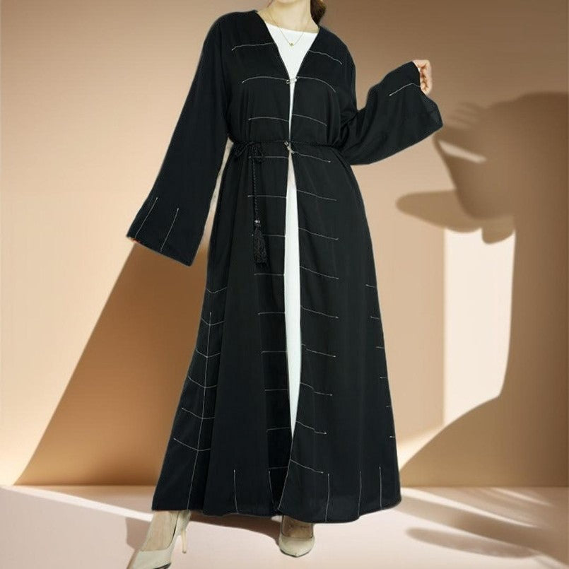 Arabian Cardigan Abaya Dress - Try Modest Limited