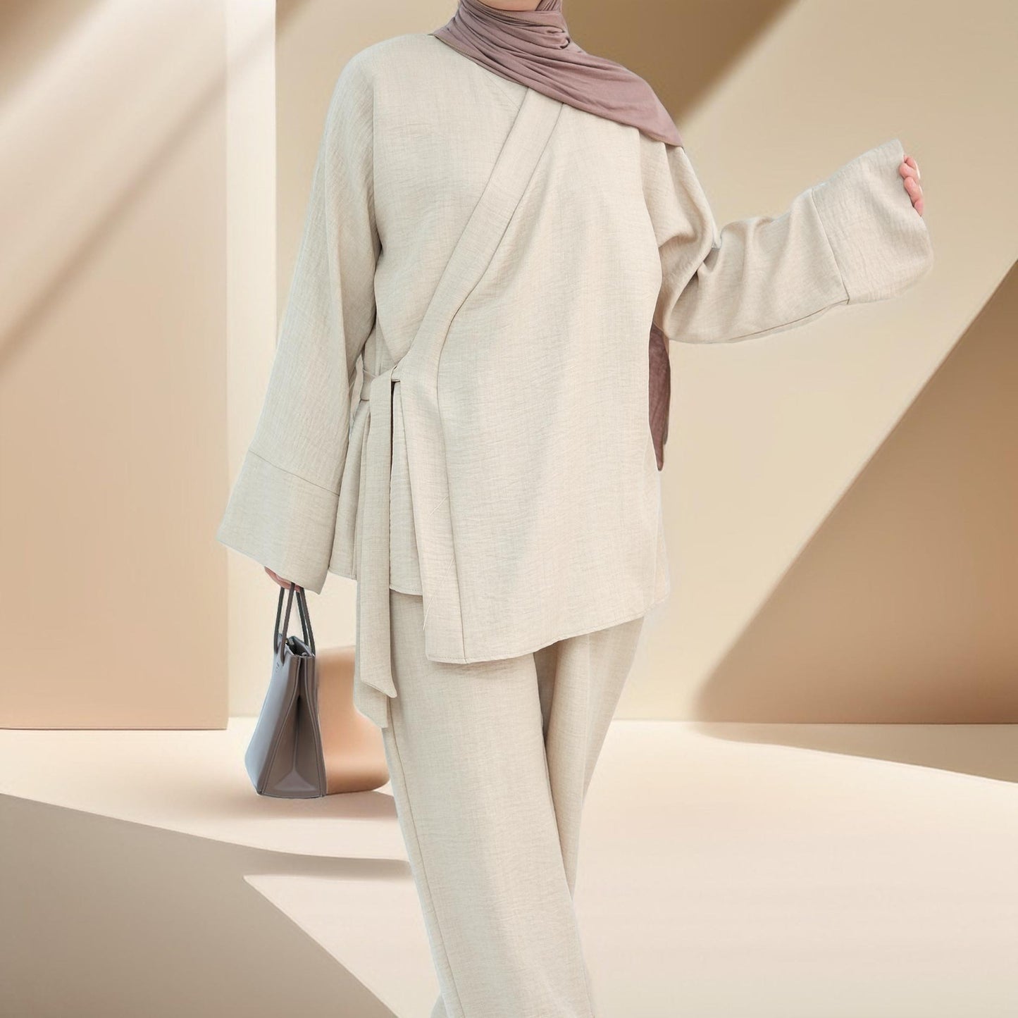 Aria Wrap Everyday Co-ord Set - Try Modest Limited