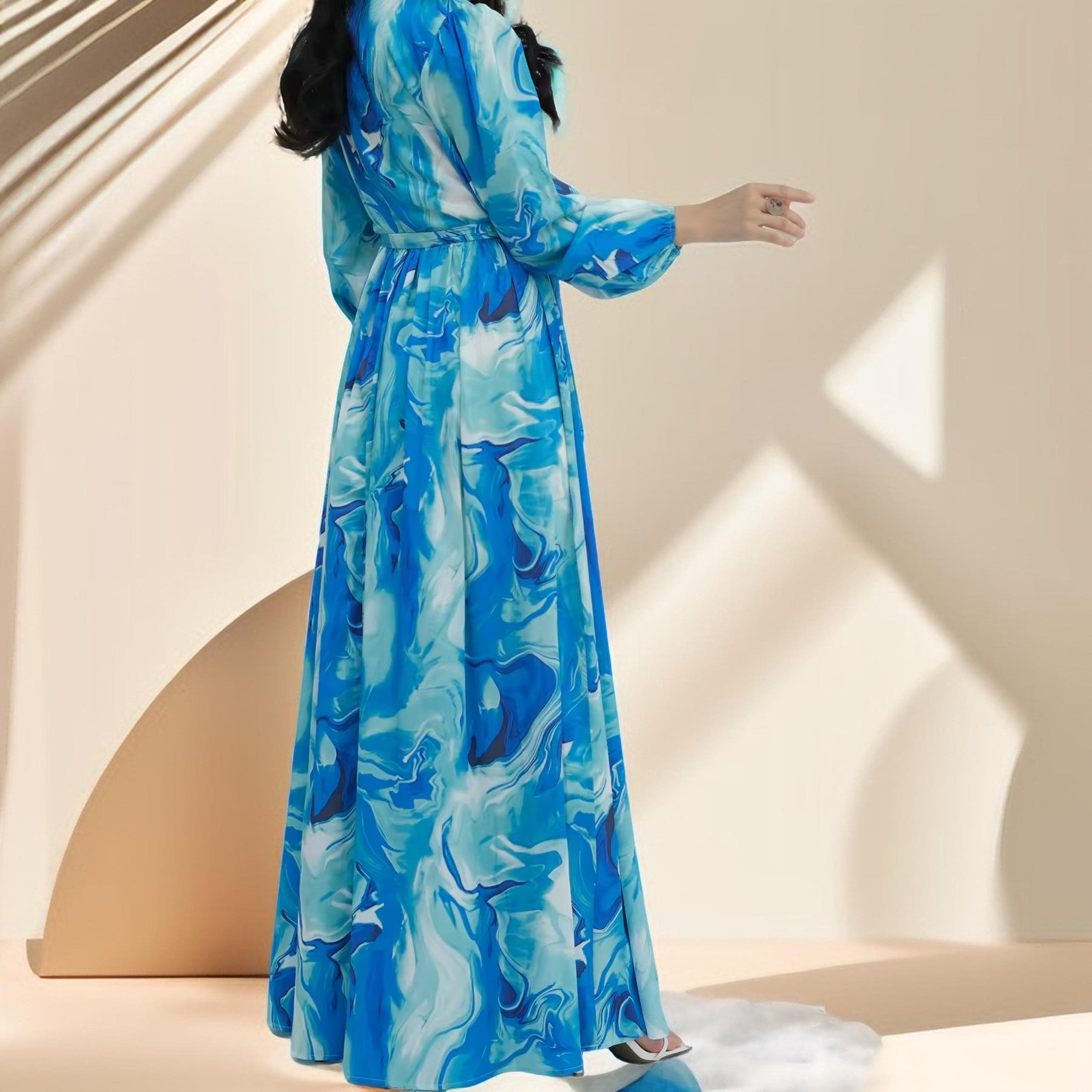 Blooming Breeze Maxi Dress - Try Modest Limited 