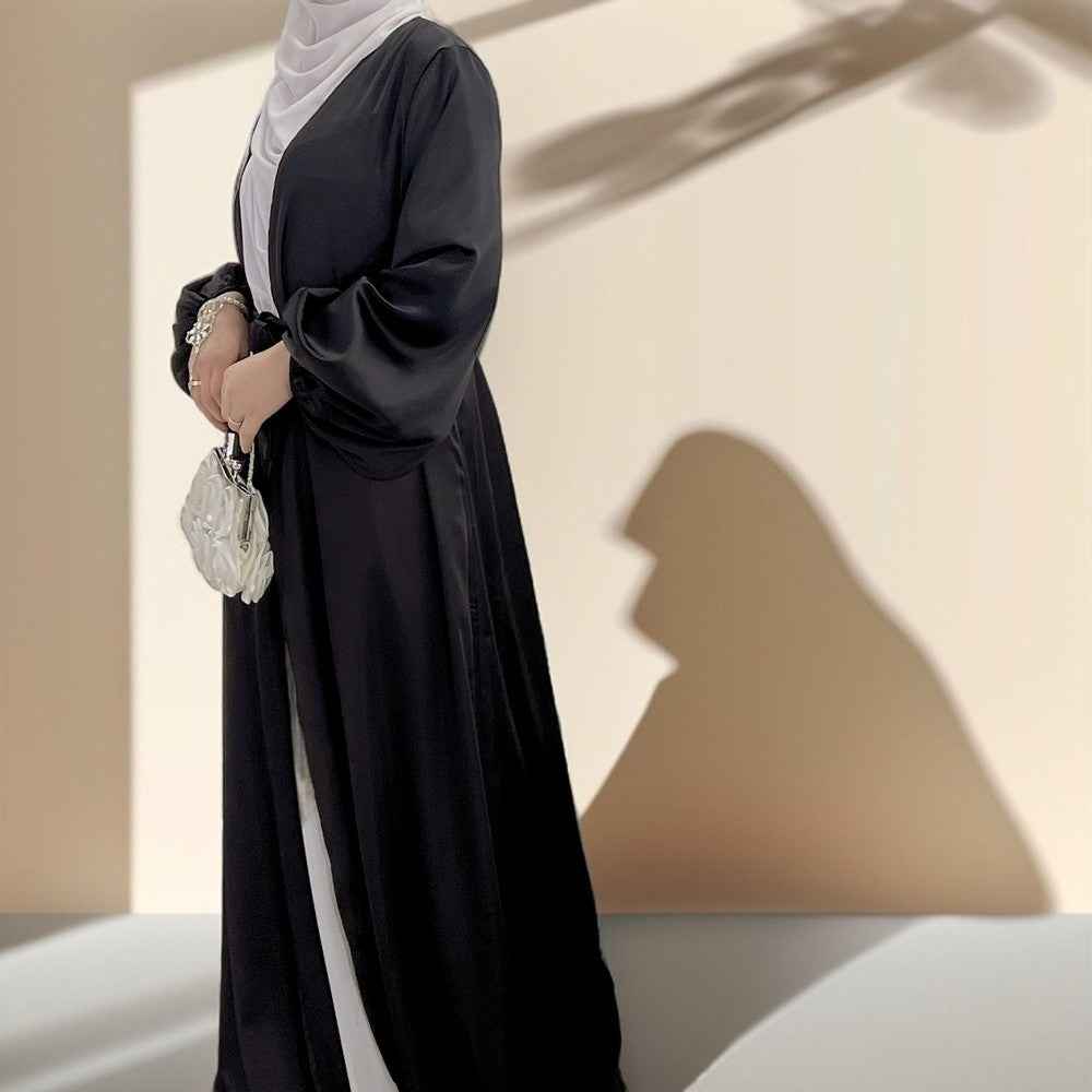 Casual Beautiful Bubble sleeve Kimono/Abaya for Women - Try Modest Limited