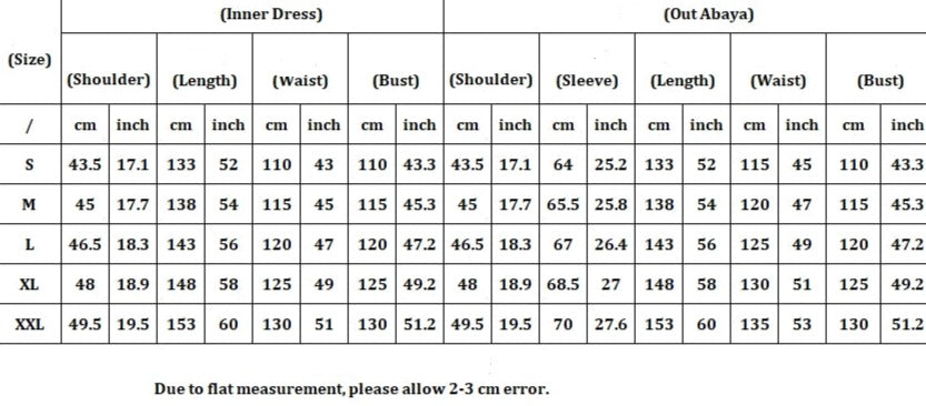 Draped duet abaya throwover and slip dress - Try Modest Limited