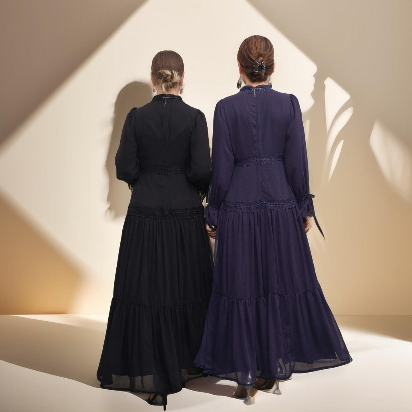 French style maxi dress - Try Modest Limited