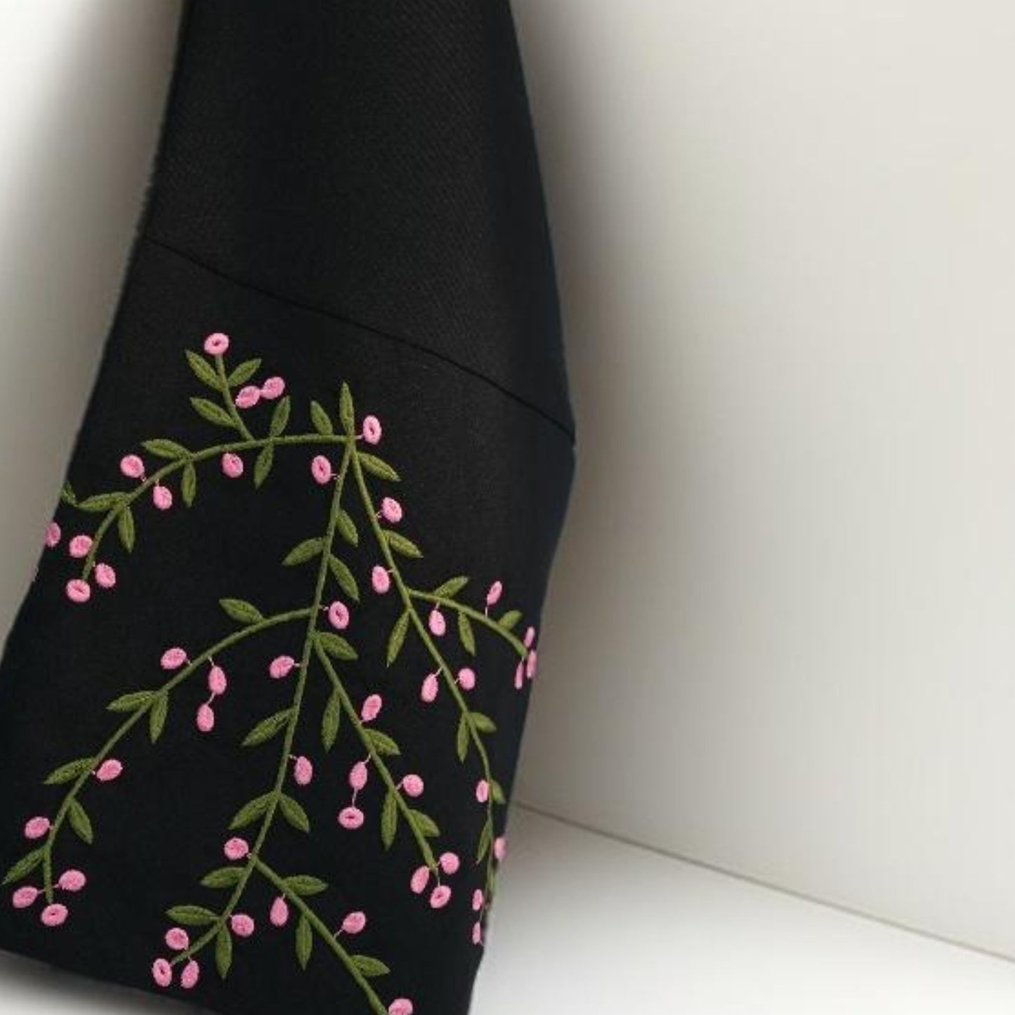 Hadiqa:Embroidered Kimono Style Abaya with Open Front - Try Modest Limited