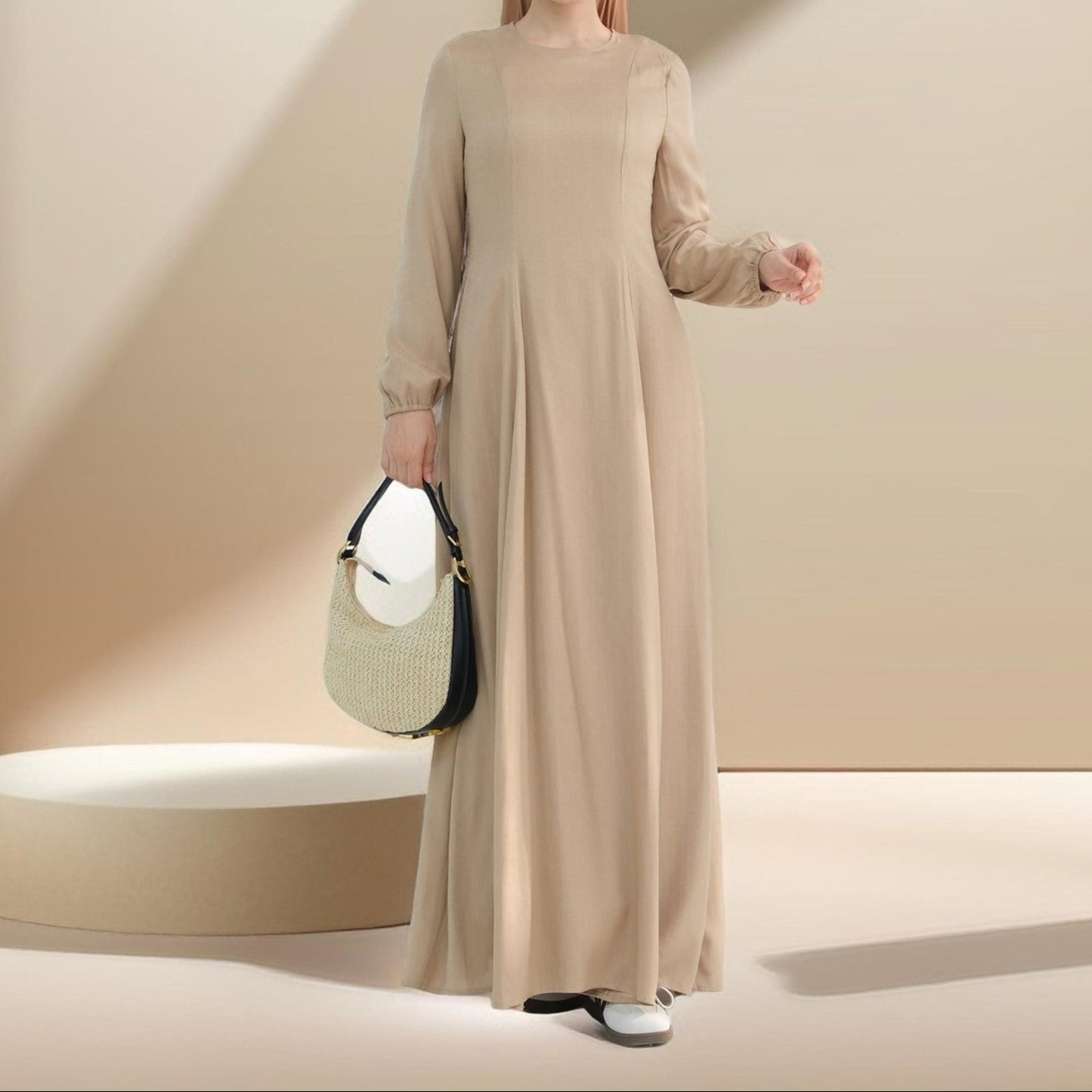 Hanadi Lined Maxi Dress - Try Modest Limited