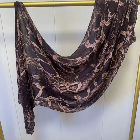 Ink Python Bamboo Modal Hijab