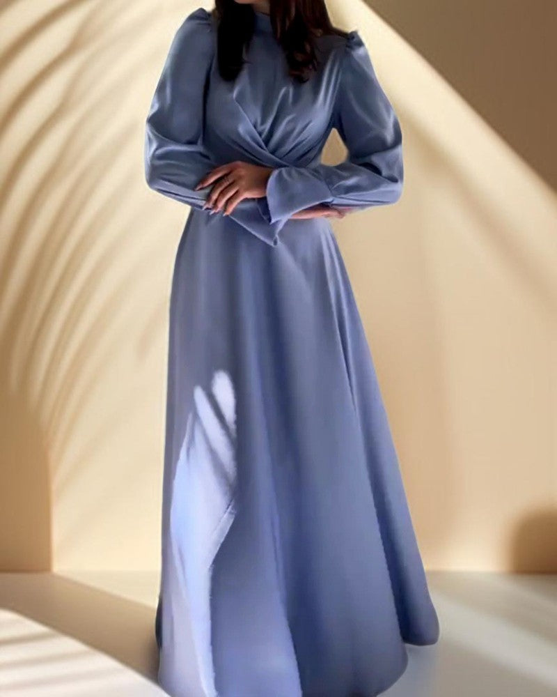 Long sleeve modest dress - Try Modest Limited