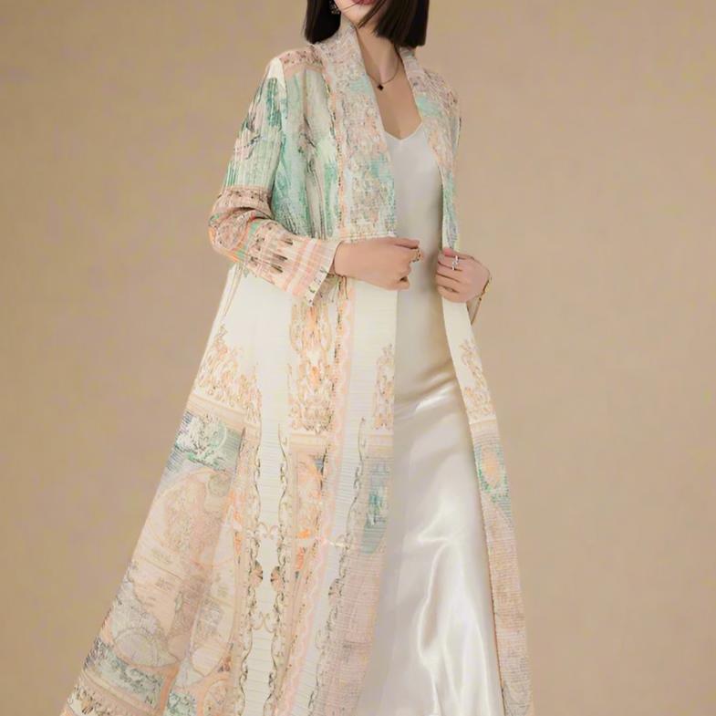 Luxe Pleated Kimono Cape - Try Modest Limited