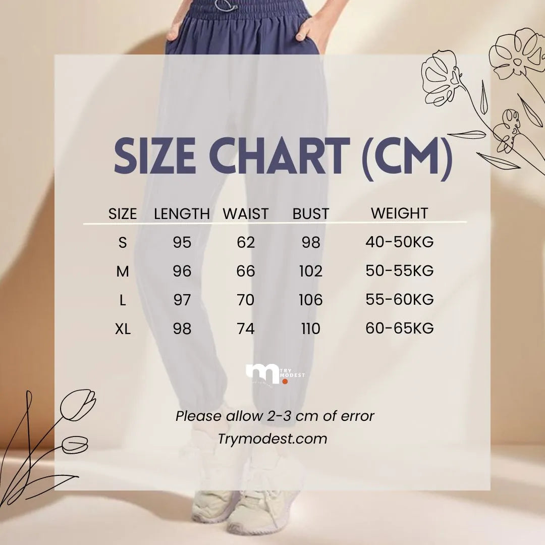 MoveLite Modest Pants: Breathable, High-Waisted Pants for Yoga, Running & Training - Try Modest Limited