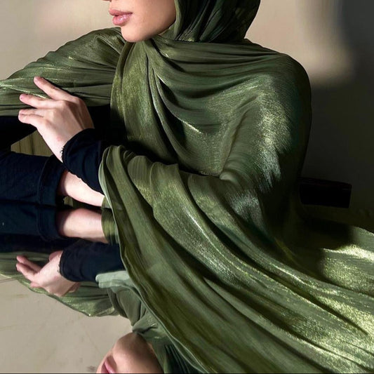 Glossy Silk Hijabs - 20 Shades - Try Modest Limited