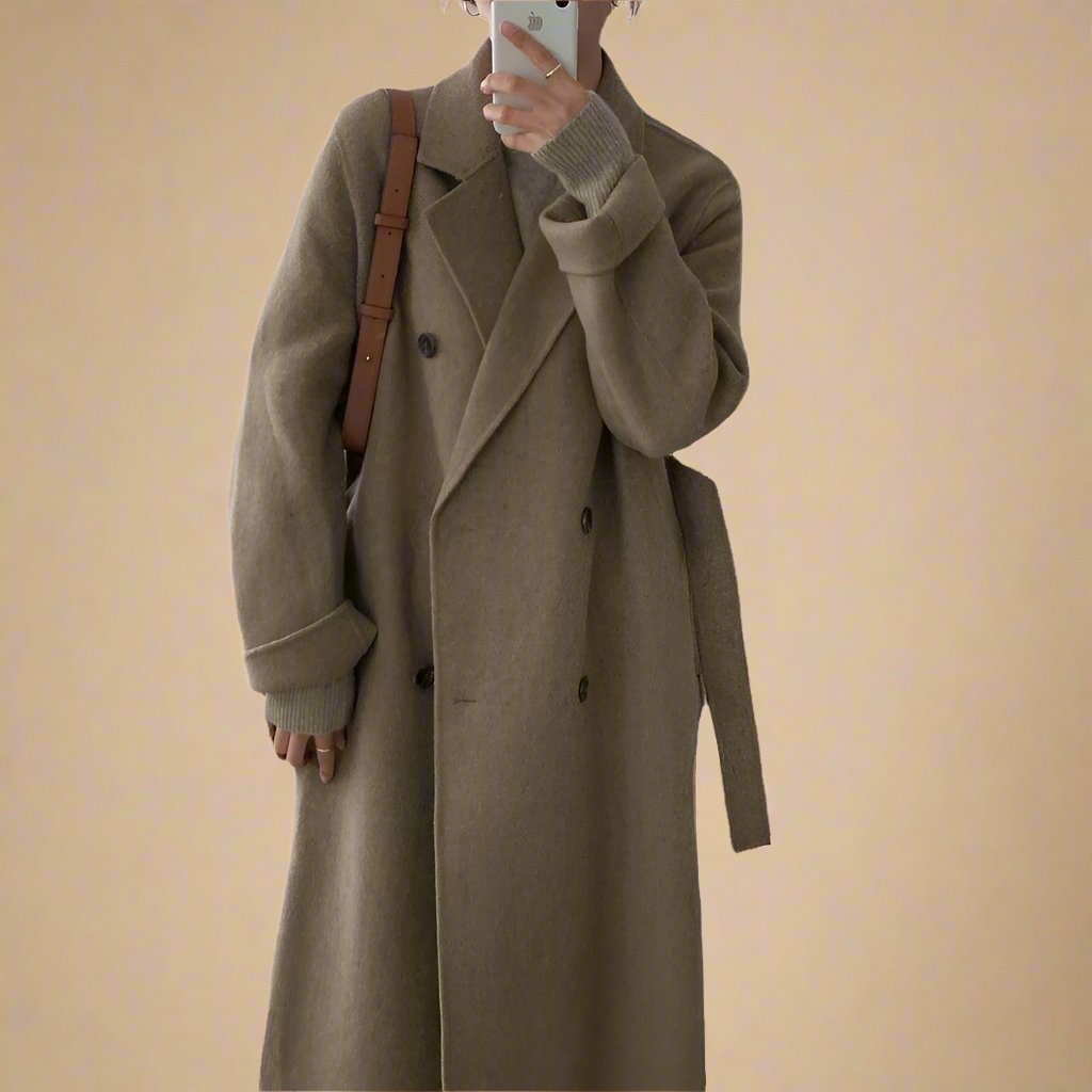 Double-Breasted Dream Coat - Try Modest Limited