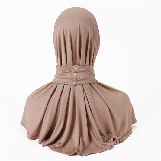 Modal new strap button adjustable under hijab cap - Try Modest Limited 