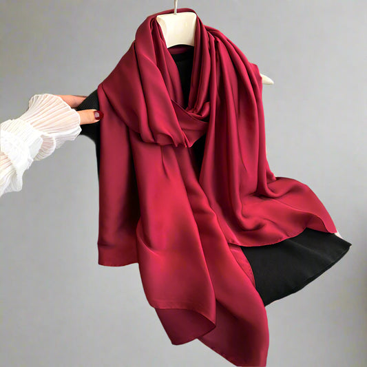 The Timeless Silky Hijabs-20 shades - Try Modest Limited