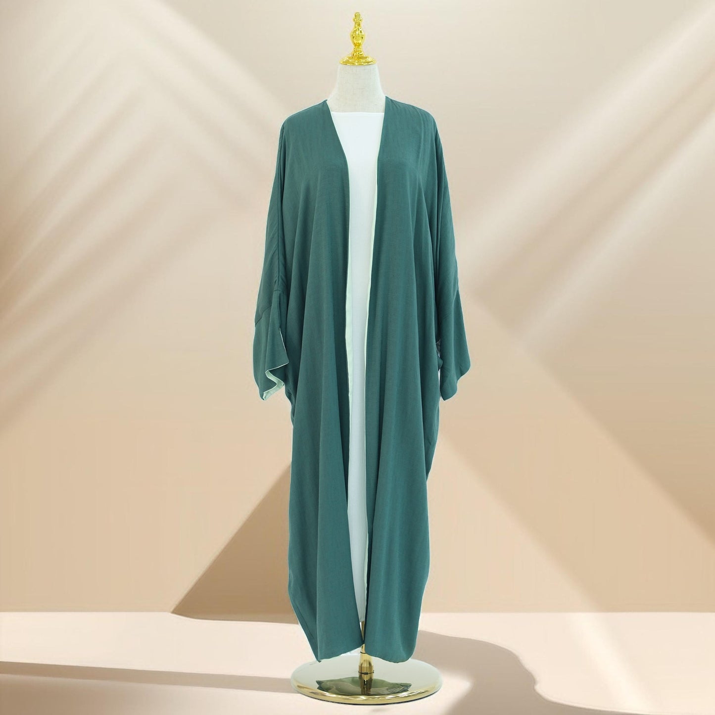 Reversible Double-Sided Kimono Abaya with Split Sleeves - Try Modest Limited