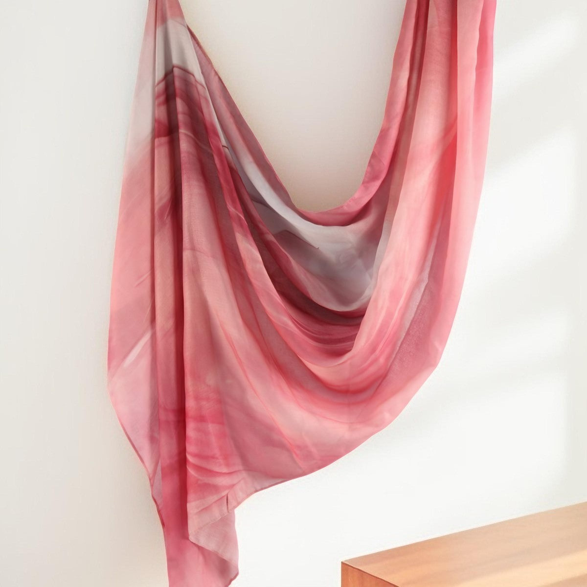 Rose Mist Printed Hijab - Try Modest Limited