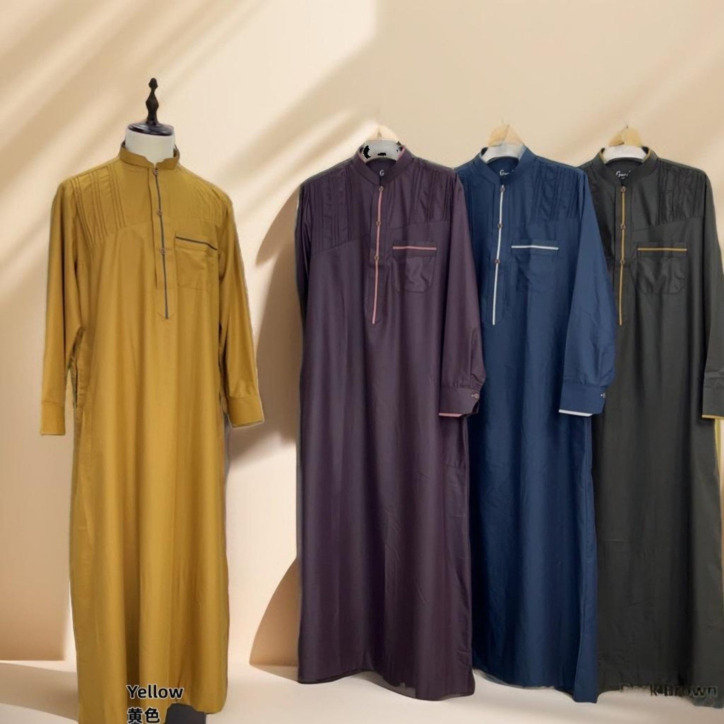 Signature Detail Thobe for Prayer and Celebration - Try Modest Limited