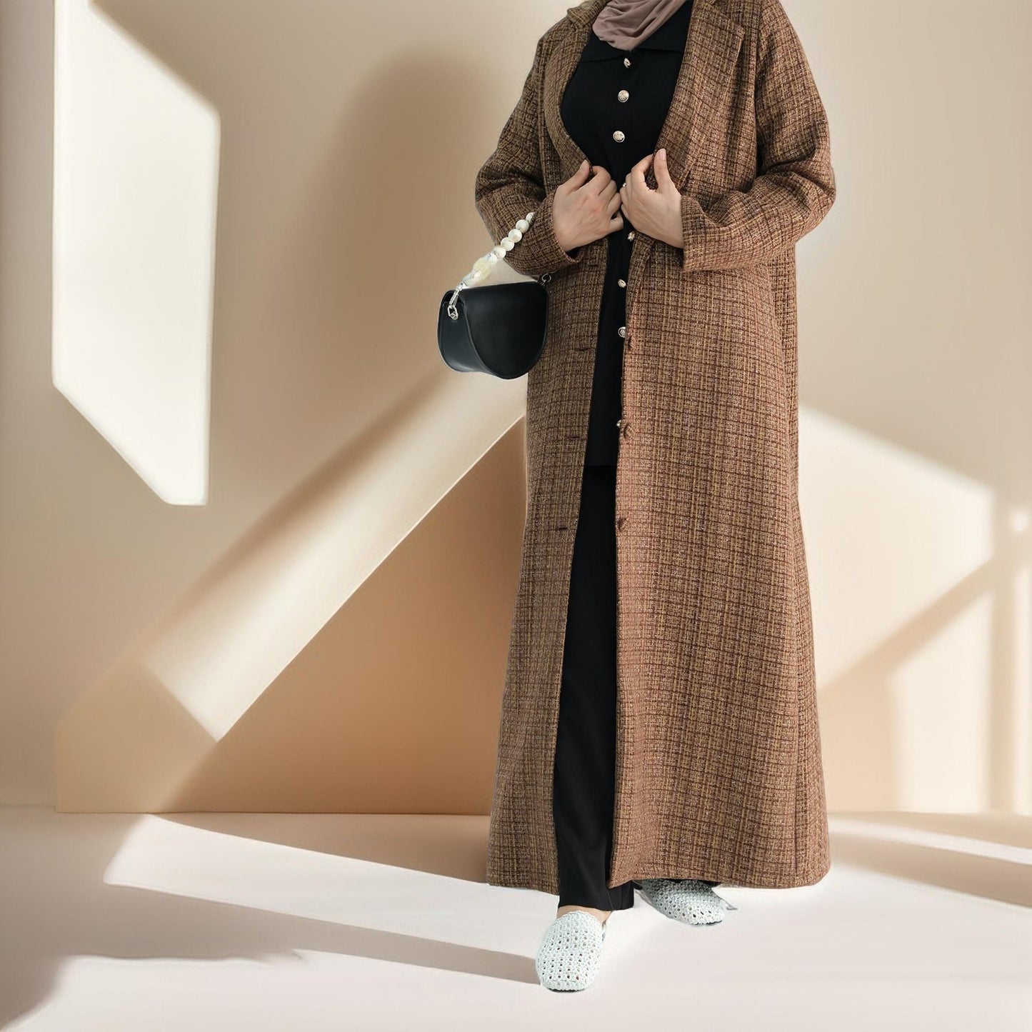 Tweed Abaya - Try Modest Limited