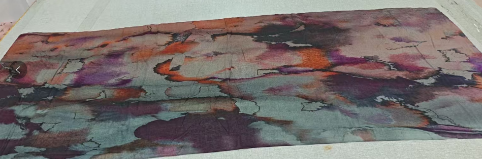 Watercolor Floral Printed Modal Hijab - Try Modest Limited