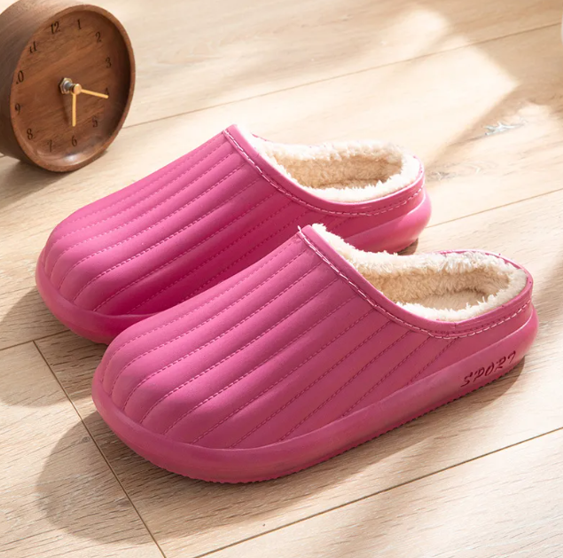 Waterproof Plush Slippers - Try Modest Limited