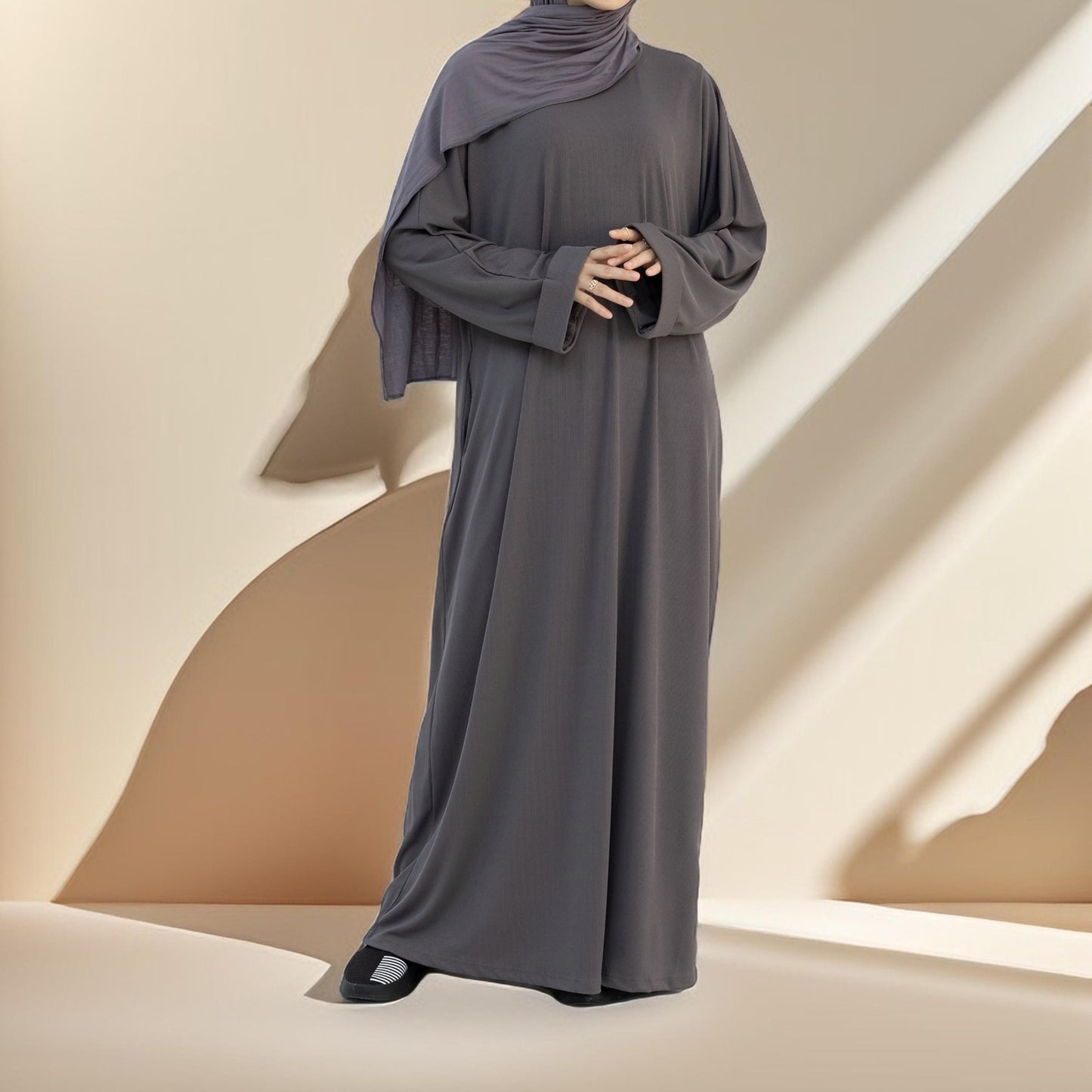 Winter kebaya knitted dress - Try Modest Limited