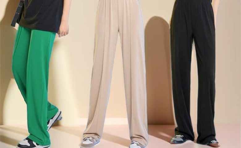 Women's Straight High waist casual sports pant - Try Modest Limited