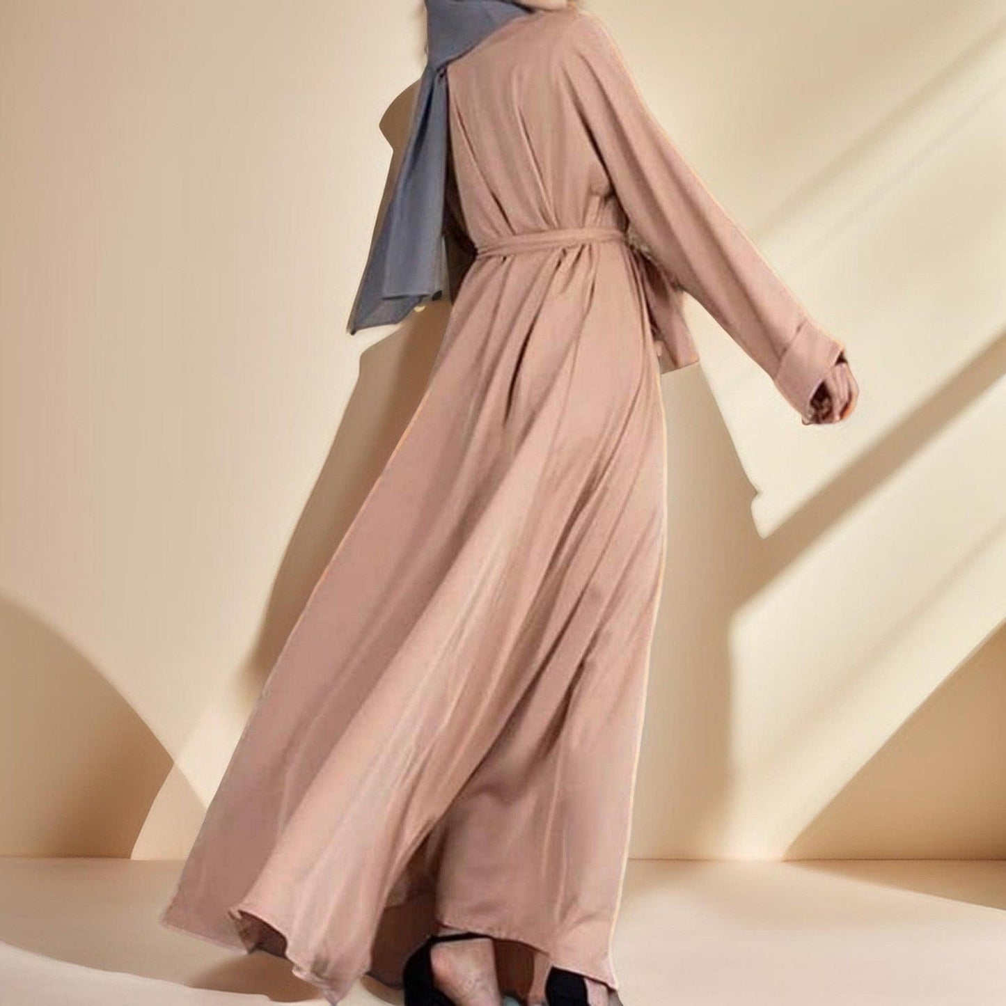 Noora: The Basic Abaya with Kimono Sleeve - Try Modest Limited 