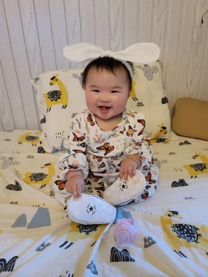 Baby Girl Long-sleeve Jumpsuit - Try Modest Limited