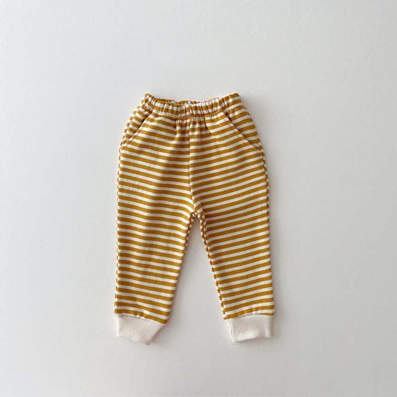 Baby fashion striped casual sports suit - Try Modest Limited