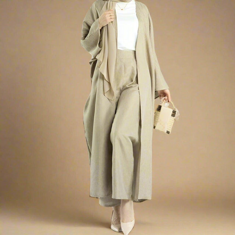 Casual Solid Color Ladies Trousers - Try Modest Limited