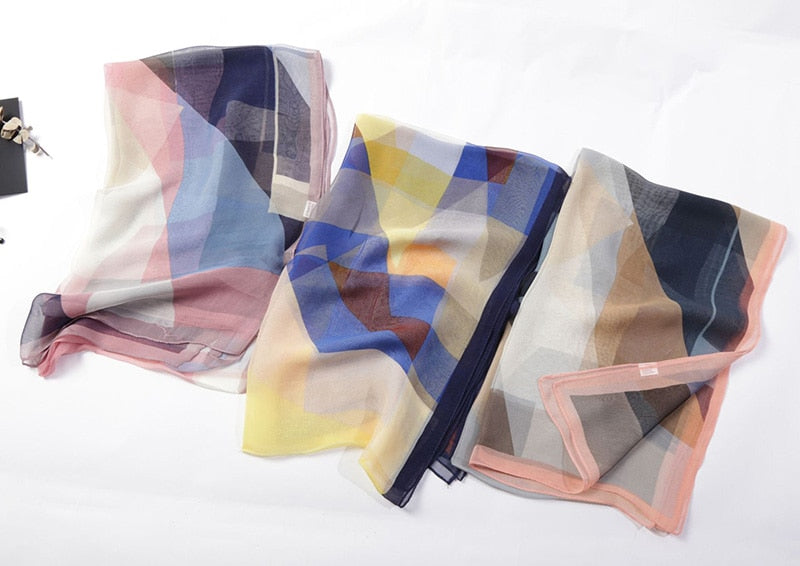 Elegant Chiffon Georgette Bandana Scarf - Try Modest Limited