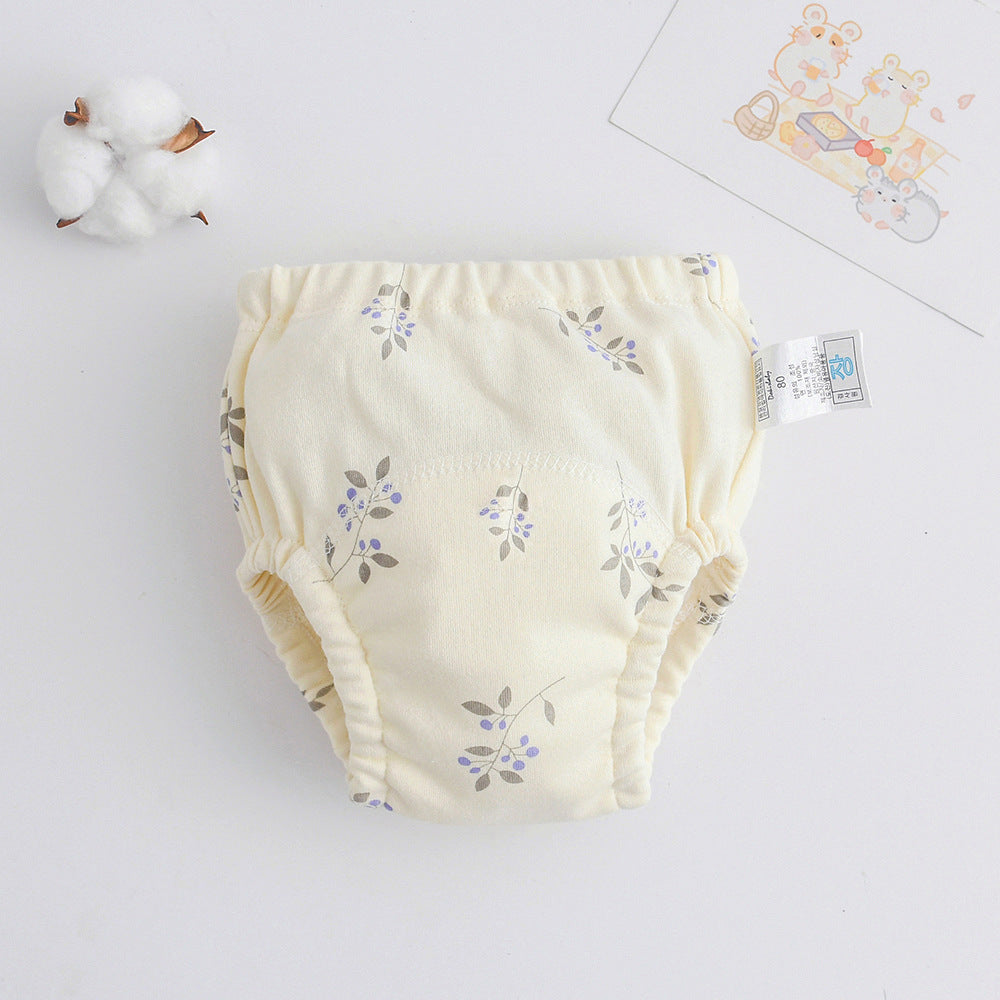 Baby pee training pure cotton pants - Try Modest Limited 