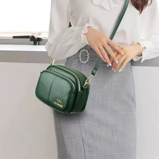 Vintage - leather shoulder bag - Try Modest Limited