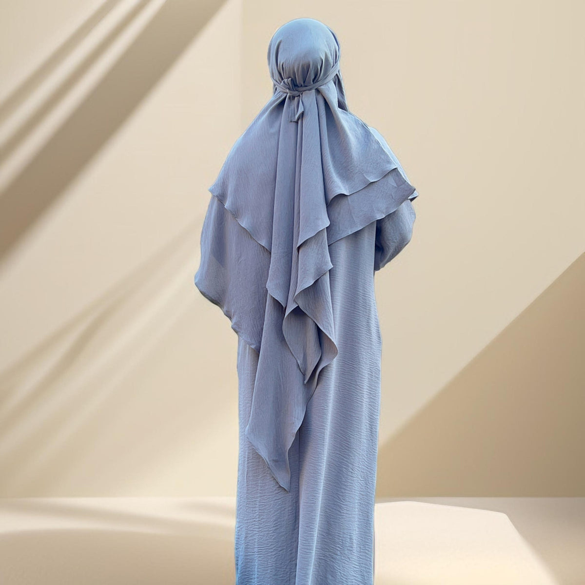 2 PC Umrah abaya/Prayer dress with khimar - Try Modest Limited