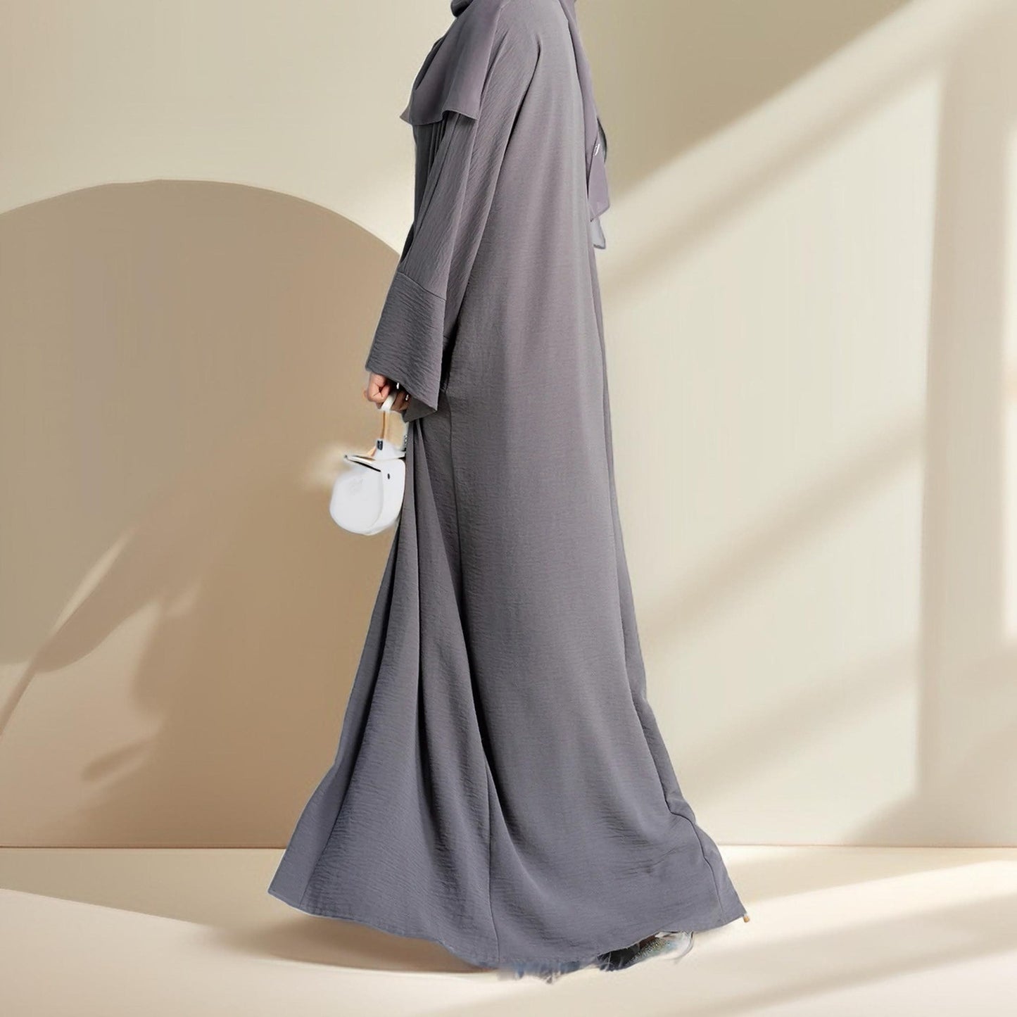 2 Piece Crepe Abaya Set - Try Modest Limited 