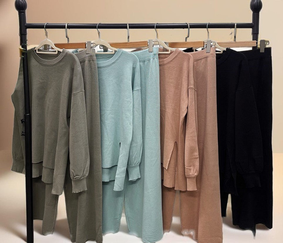 2-Piece Knitted Sweater Set - Try Modest Limited