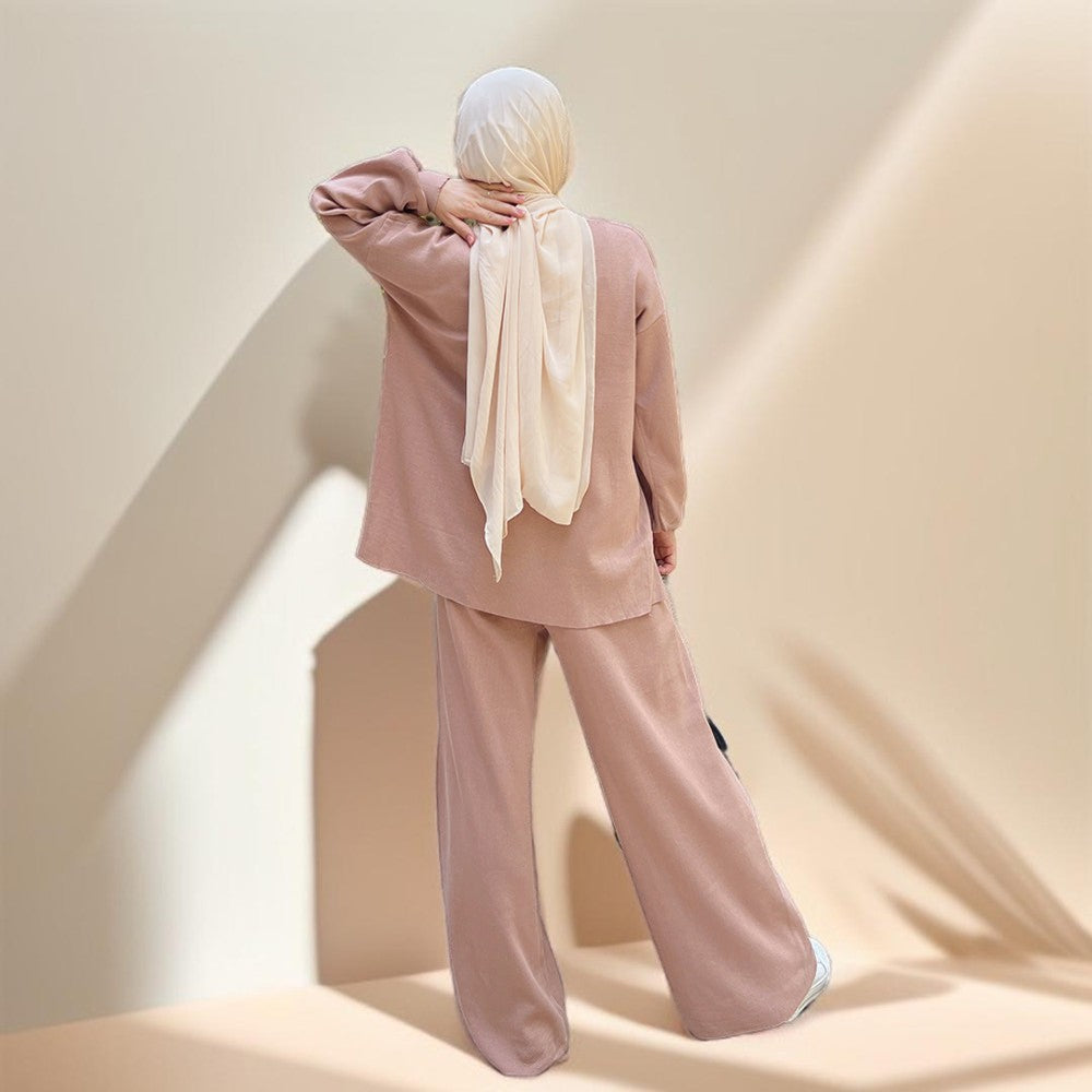 2-Piece Knitted Sweater Set - Try Modest Limited