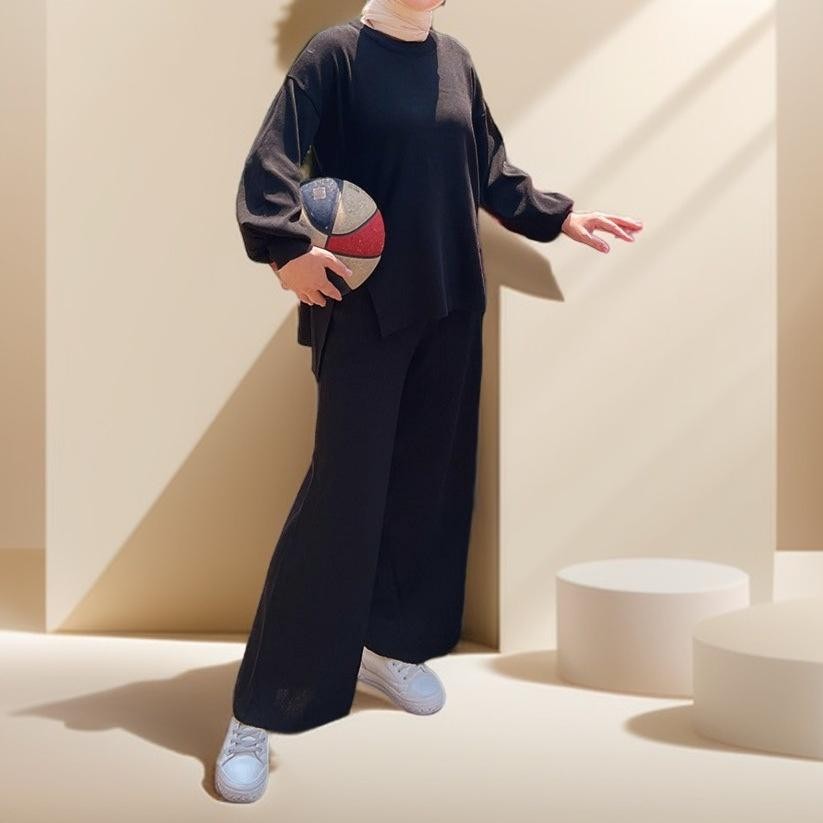 2-Piece Knitted Sweater Set - Try Modest Limited