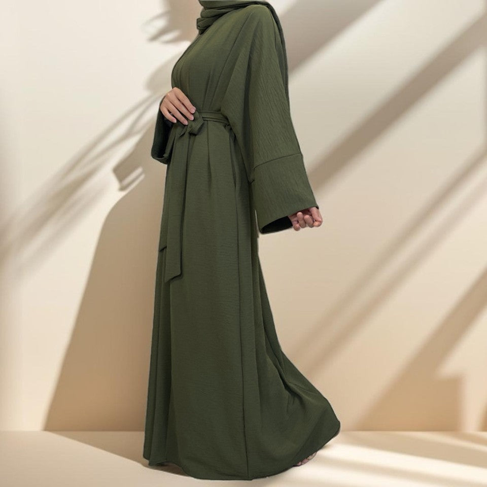 2 piece robe with belt - Try Modest Limited