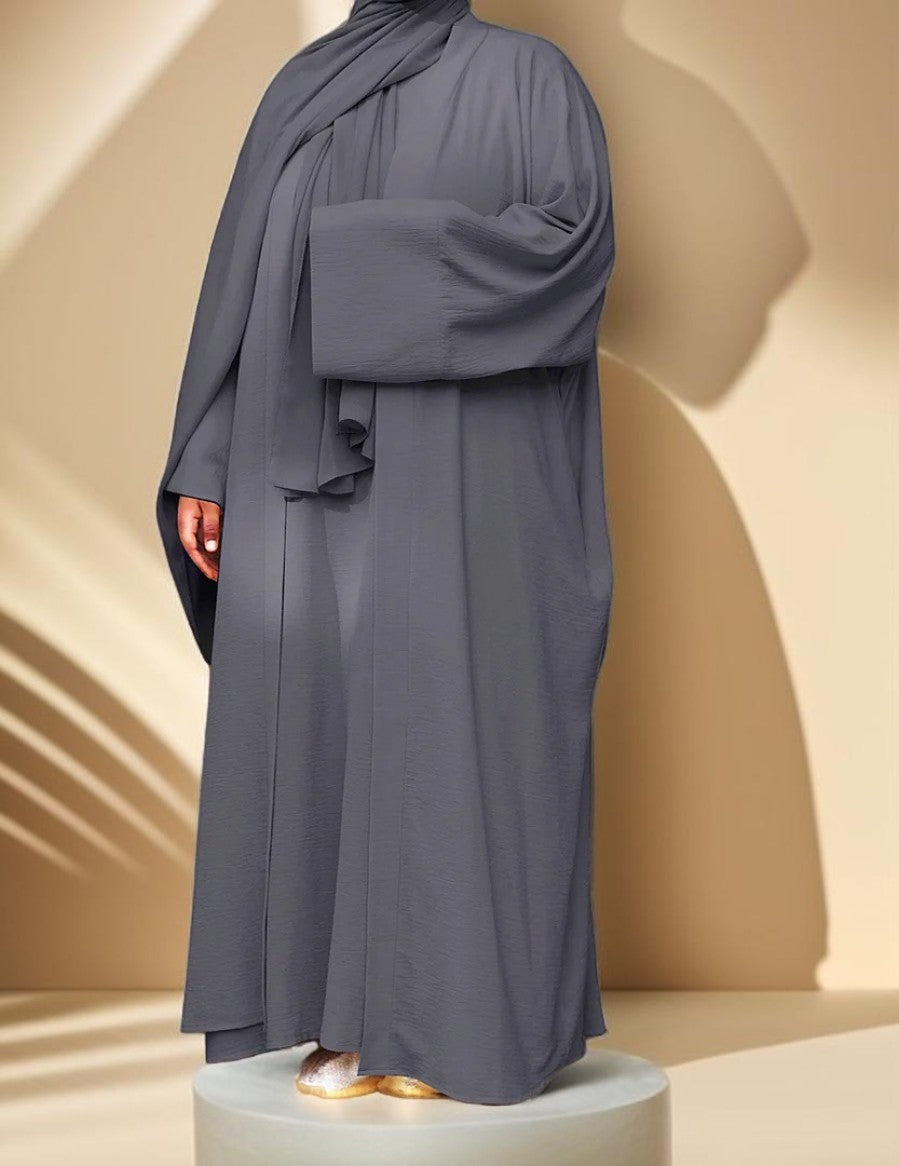 2 piece robe with belt - Try Modest Limited