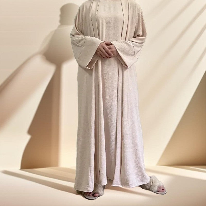 2 piece robe with belt - Try Modest Limited