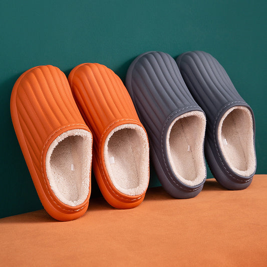 EVA Waterproof Plush Slippers - Try Modest Limited 