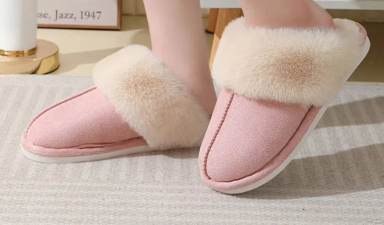 Winter Warm Plush fur slippers - Try Modest Limited 