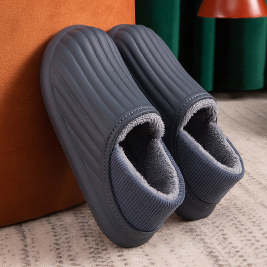 Waterproof Non Slip Plush Slippers - Try Modest Limited 