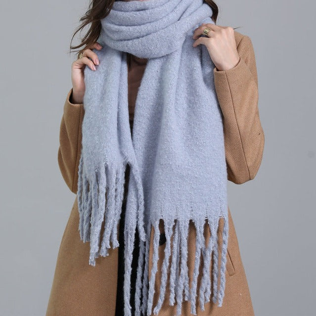 Warm winter Cashmere like scarf