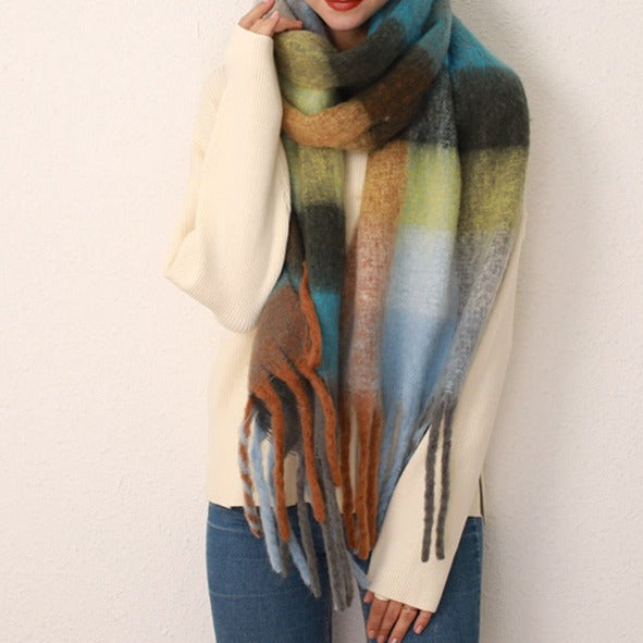 New Mohair Cashmere style Scarves For Women