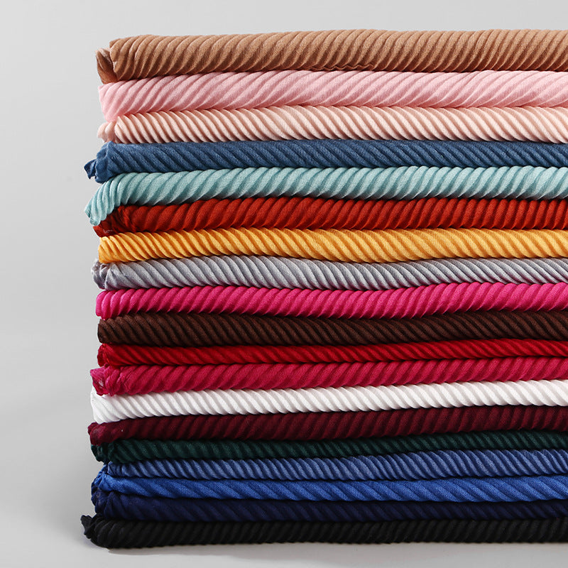 Ripple Texture Hijab - 27 Shades - Try Modest Limited