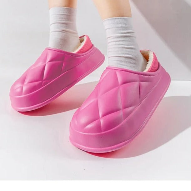 Thickened waterproof warm cotton slippers - Try Modest Limited 