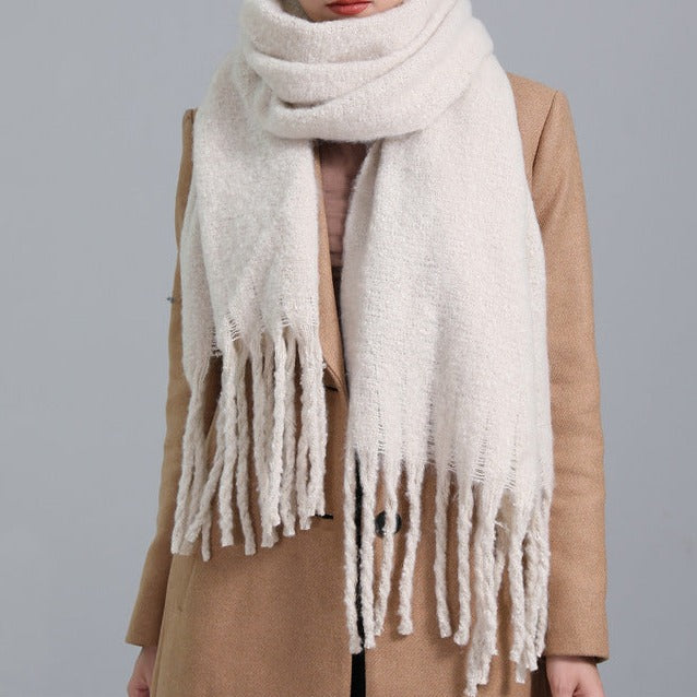 Warm winter Cashmere like scarf