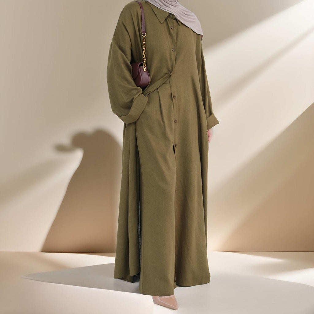 Afraa Everyday Elegance Abaya Pant Co-ord - Try Modest Limited